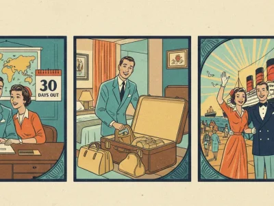 Compte à Rebours Avant Votre Croisière : Checklist Complète (6 Mois à J-1)