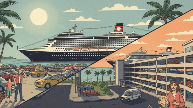 Où garer sa voiture pendant une croisière ? Guide complet des solutions de parking
