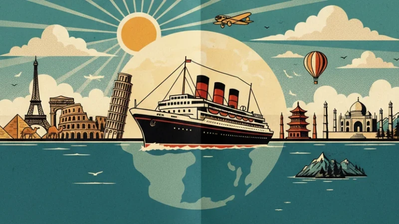 Croisière Tour du Monde : Le Guide Ultime 2025