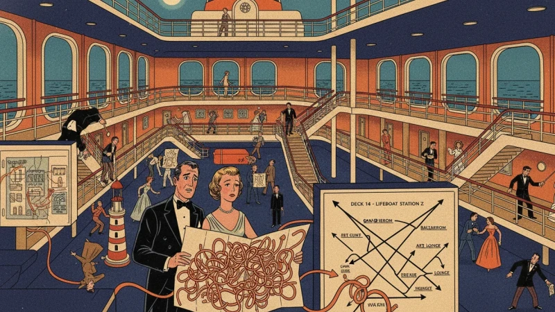 Orientation à bord : un escape game avec vue mer et 14 ponts de détresse